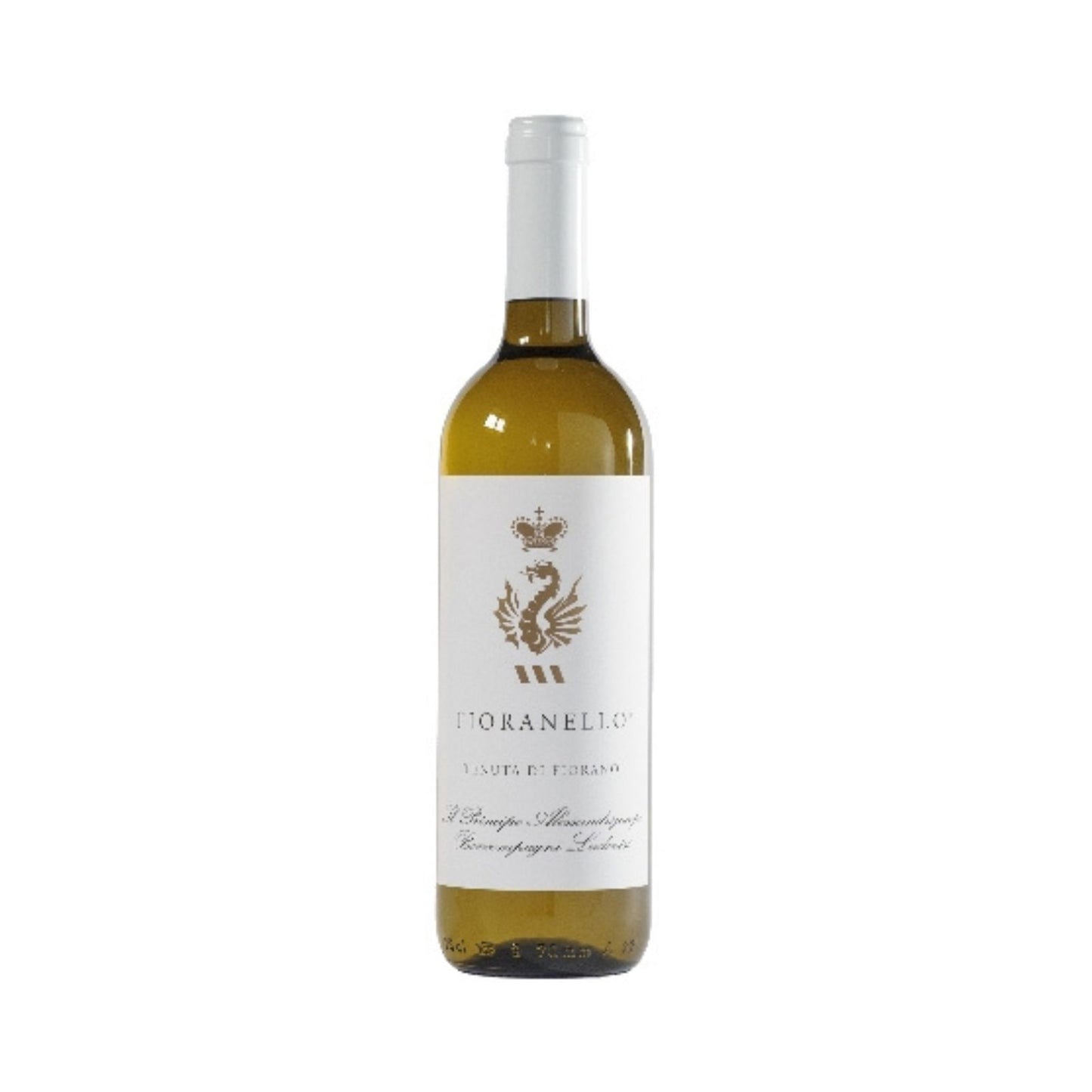 Bottiglia di Fioranello di uve Grechetto e Viognier i Tenuta Fiorano