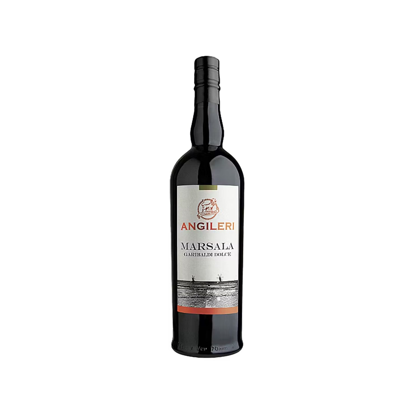 Bottiglia di Marsala Superiore Garibaldi Dolce DOC della linea Angileri di Alagna Vini.