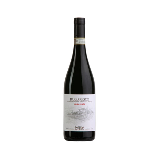 Bottiglia di Barbaresco Camerenda DOCG di uve Nebbiolo di Cascina Carlot