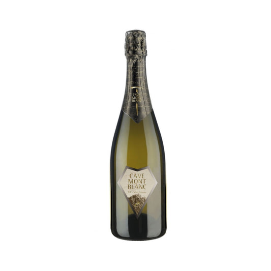 Bottiglia di Blanc de Morgex et de La Salle Metodo Classico Extra Brut Valle d'Aosta DOC di Cave Mont Blanc