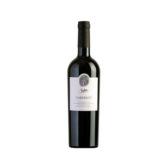 Bottiglia di Cabernet Veneto IGT dell'Azienda Agricola Balan.
