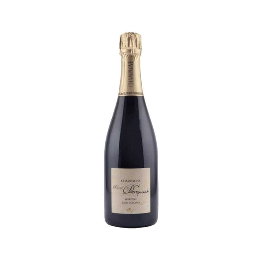 Bottiglia di Champagne Horizon Blan de Blancs Brut Nature di uve Chardonnay prodotto da Pasal Doquet
