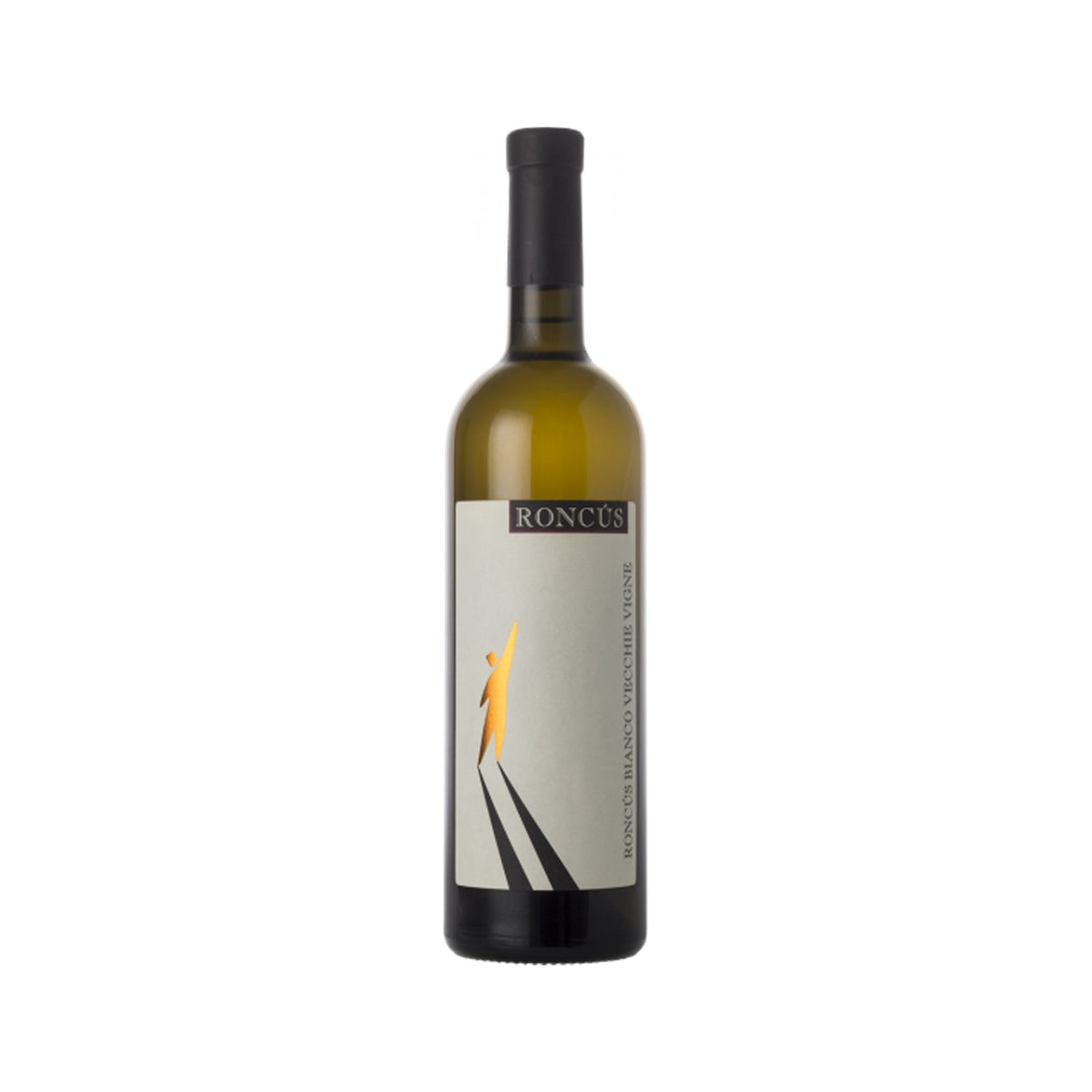 Bottiglia di Collio Vecchie Vigne da uve di Malvasia, Friulano e Ribolla Gialla dell'azienda agricola Roncùs