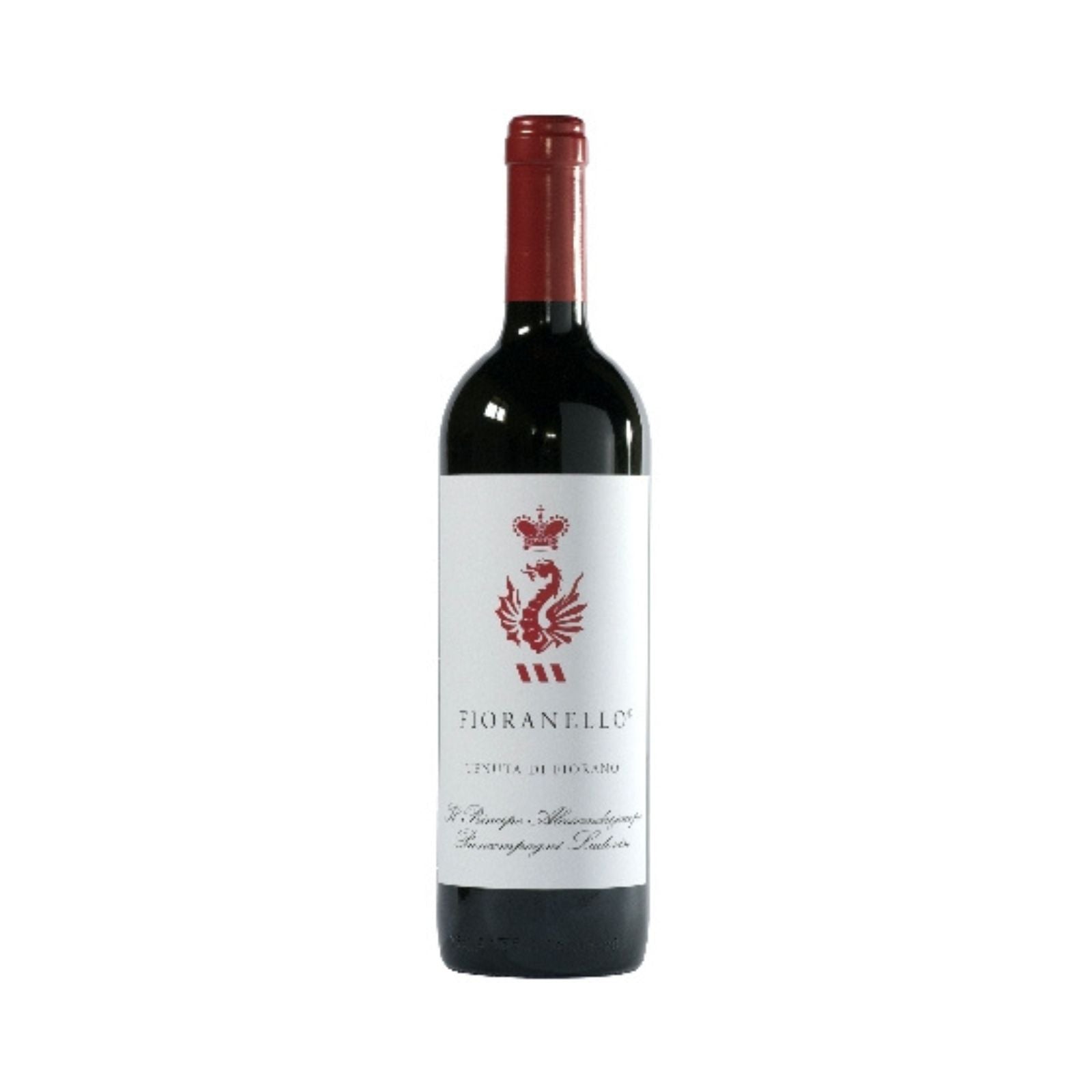 Bottiglia di Fioranello Rosso di uve Cabernet Sauvignon di Tenuta Fiorano