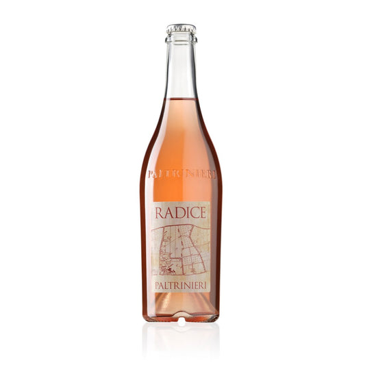 Bottiglia di Radice Lambrusco di Sorbara DOC della Cantina Paltrinieri