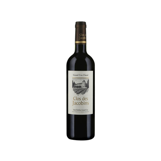 Bottigia di Saint-Émilion Grand Cru Classé di Château Clos des Jacobins