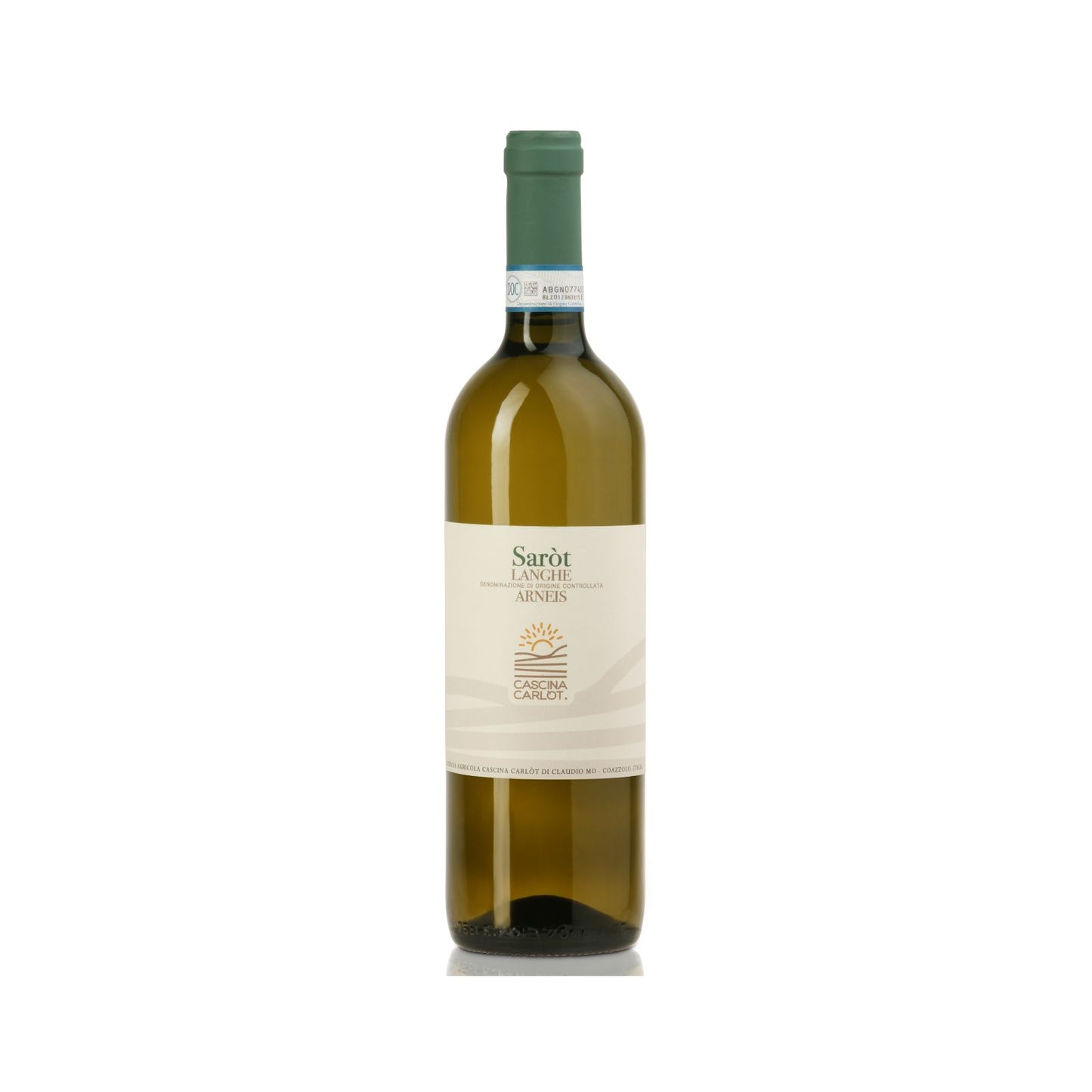 Bottiglia di Saròt Arneis Langhe DOC di Cascina Carlot